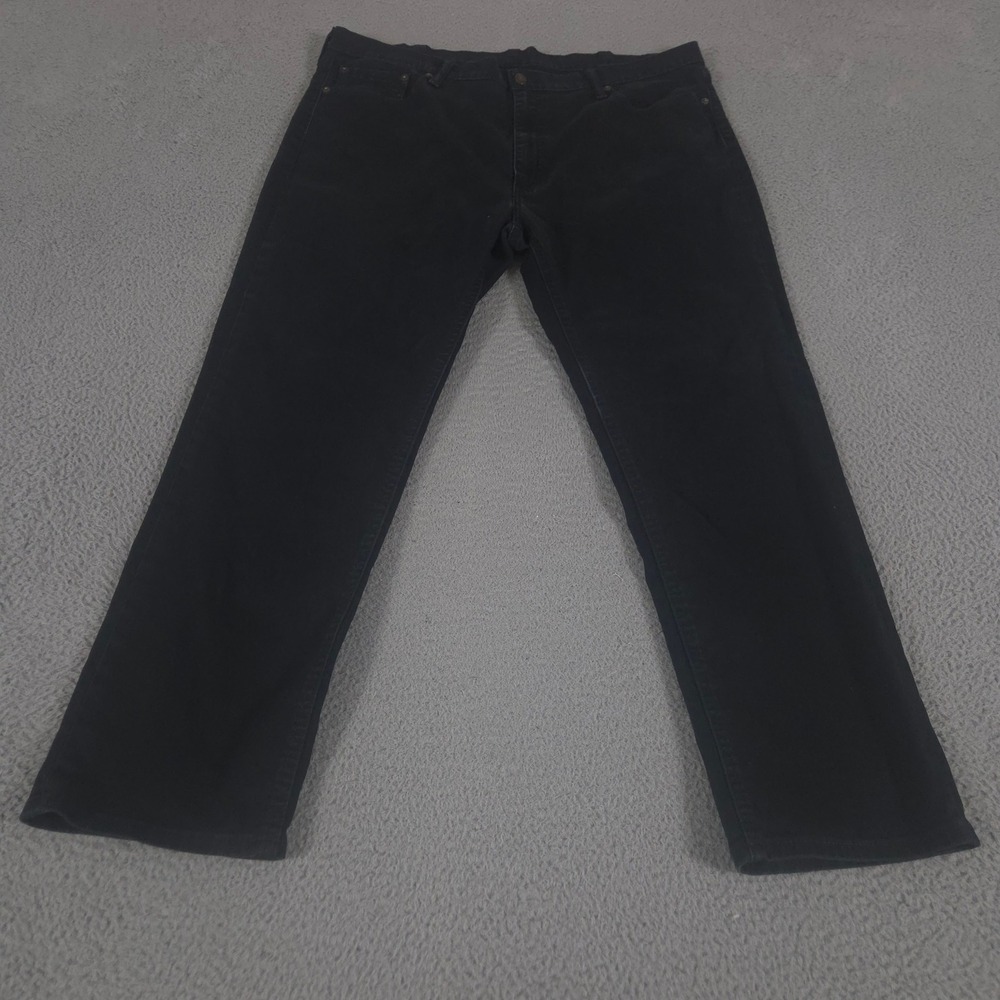 Levi's Jeans‎ Mens 42x32 Black 541 Athletic Taper Stretch Cotton Denim Pants